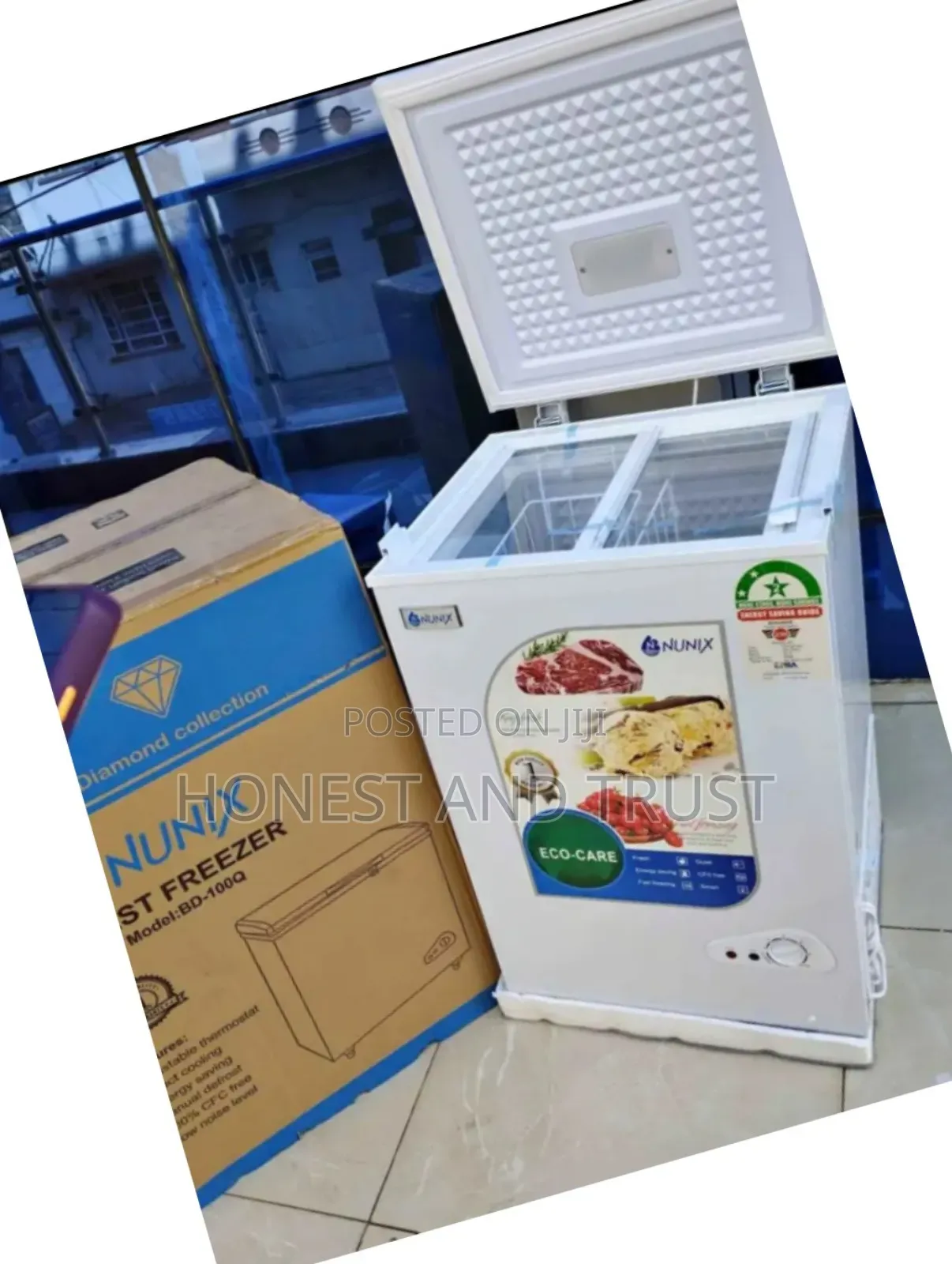 Bd100q Economic Nunix Chest Freezer