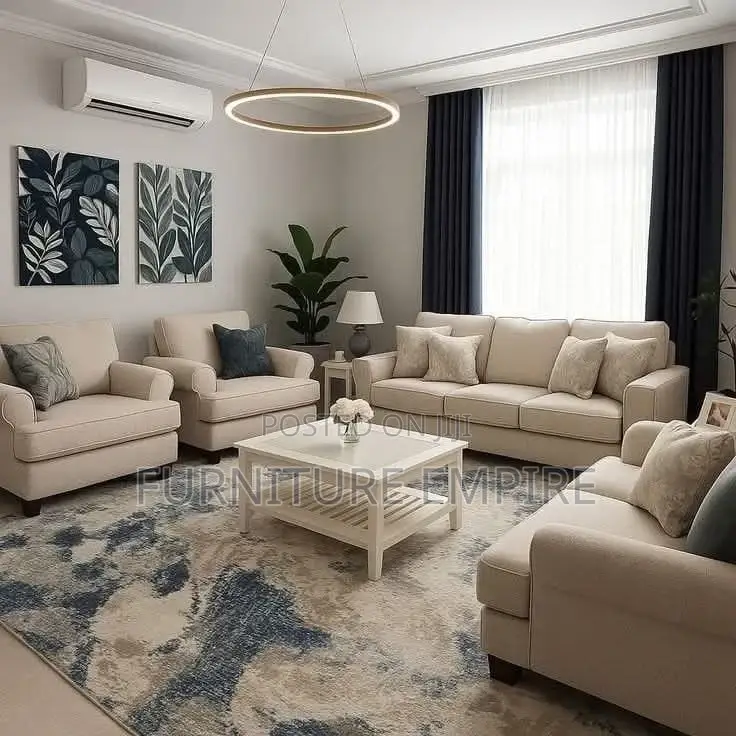 Exclusive Cushy 7 Seater Sofa Set 3,2,1,1