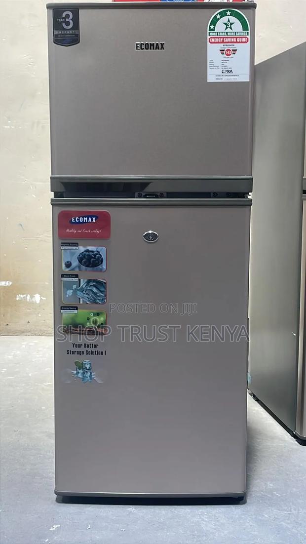 Ecomax 118l Double Door Refrigerator