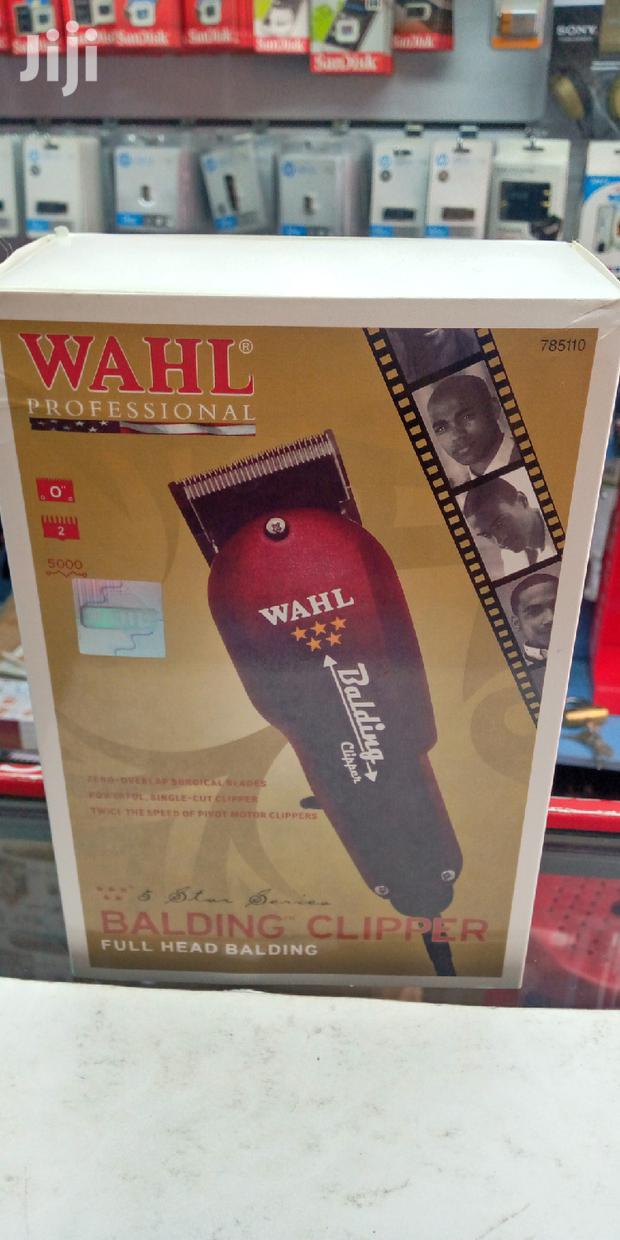 Wahl Professional Red Balding Shaving Machine - main view