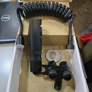 Black Arabic Shower With Angle Valve Shattaf Bidet Sprayers