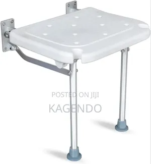 Folding Wall-mount Shower Chair – Bathroom Safety Aid