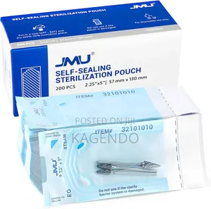 Sterilization Pouches 2.25 X 3.75 Inches – Small