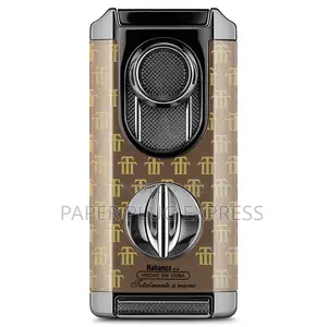 Four-in-One Windproof Cigars Lighter Cutter