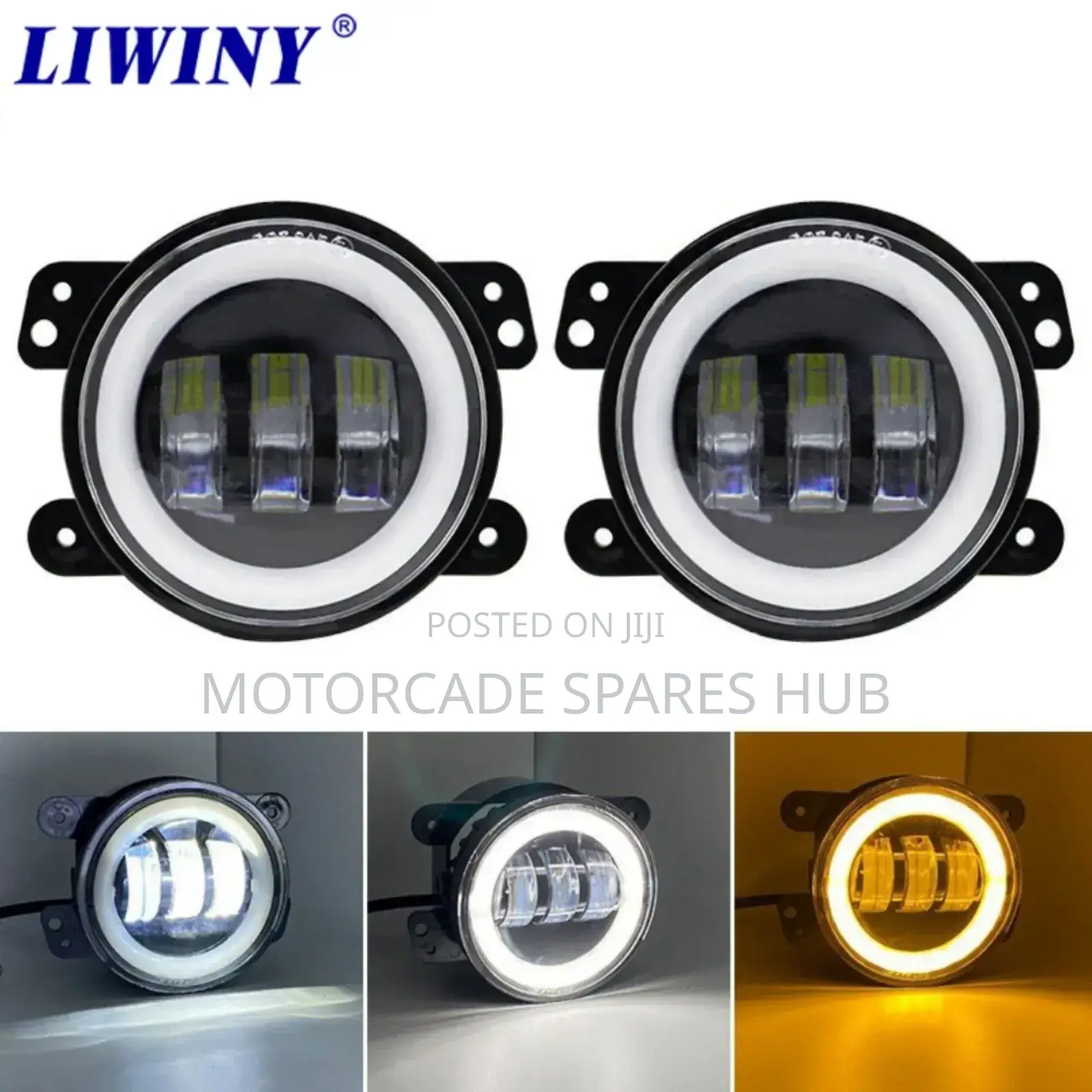 Led Waterproof Universal Fog Lights 3" 4"