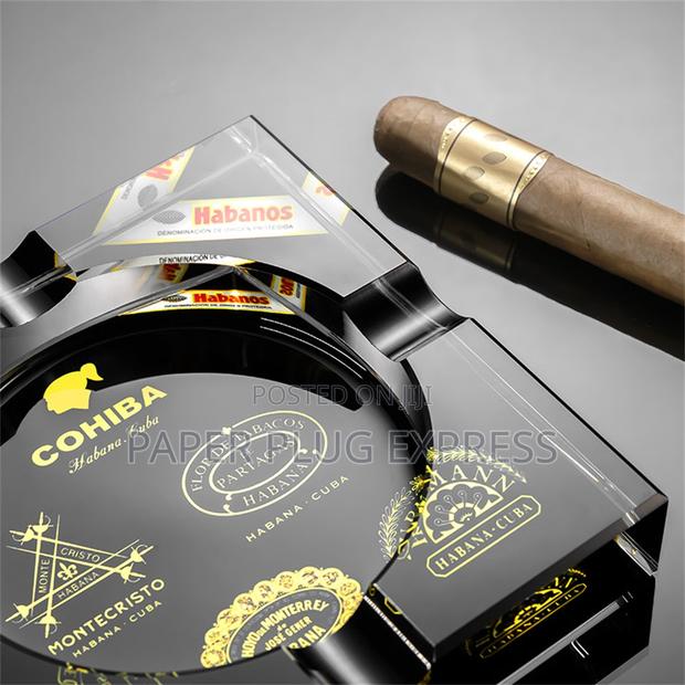 Black Cohiba Cigars Ashtray - thumbnail 3