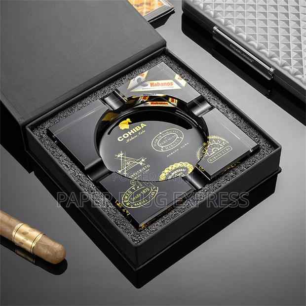 Black Cohiba Cigars Ashtray - thumbnail 5