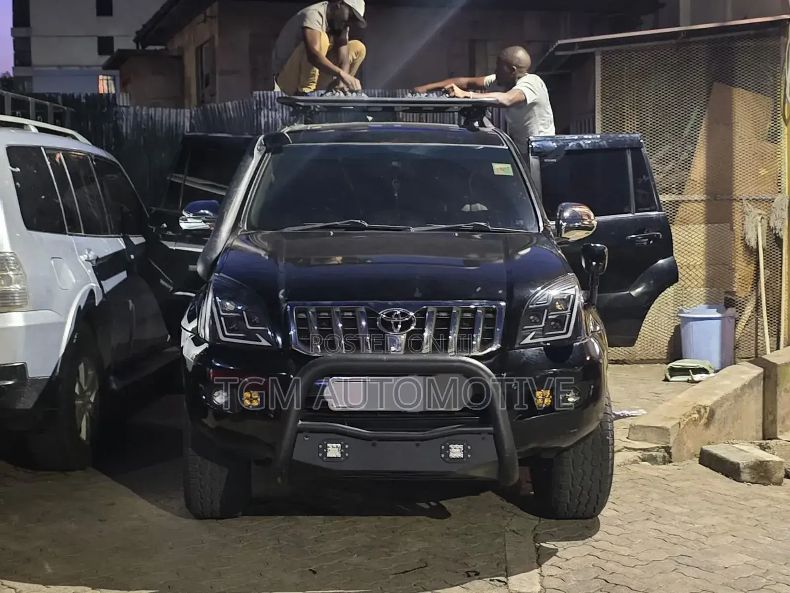 Front Bull Bar Prado Fj 120 With Led
