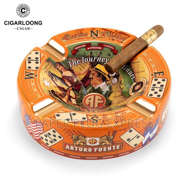 Arturo 'Special Edition' Ceramic Cigars Ashtray - thumbnail 4