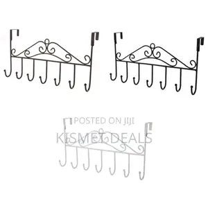 Over The Door Wall Hanger Heavy Duty Multi-purpose Hook Organizer