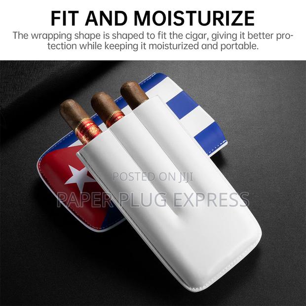 Portable Cuban Flag 3-Cigars Pouch - thumbnail 5