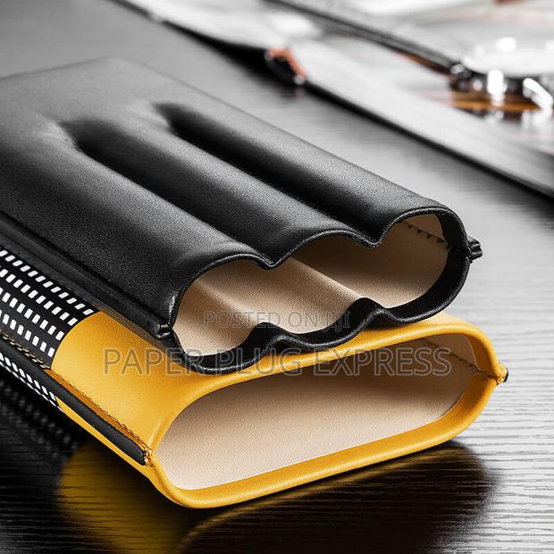 Legend Genuine Leather 3-Cigars Case - main view