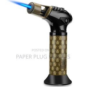 One Hand Ergonomic Torch Cigars Lighter - thumbnail 3