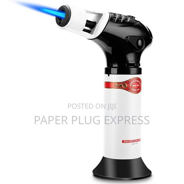 One Hand Ergonomic Torch Cigars Lighter - thumbnail 2