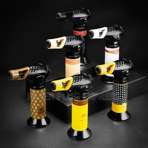 One Hand Ergonomic Torch Cigars Lighter
