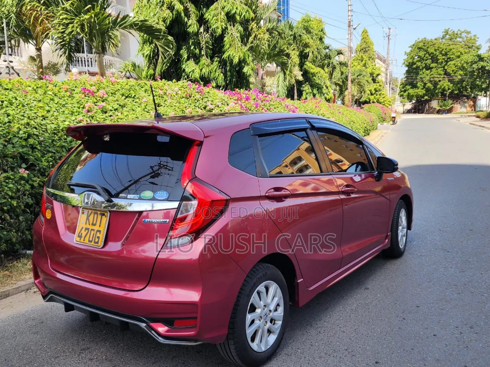 Honda Fit 2018 Red