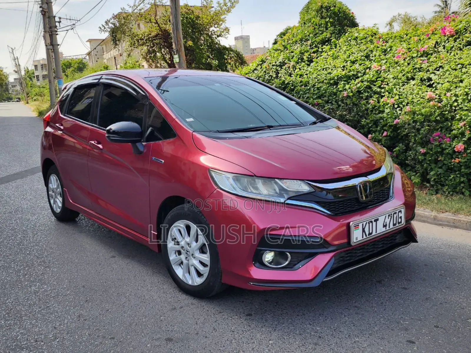 Honda Fit 2018 Red