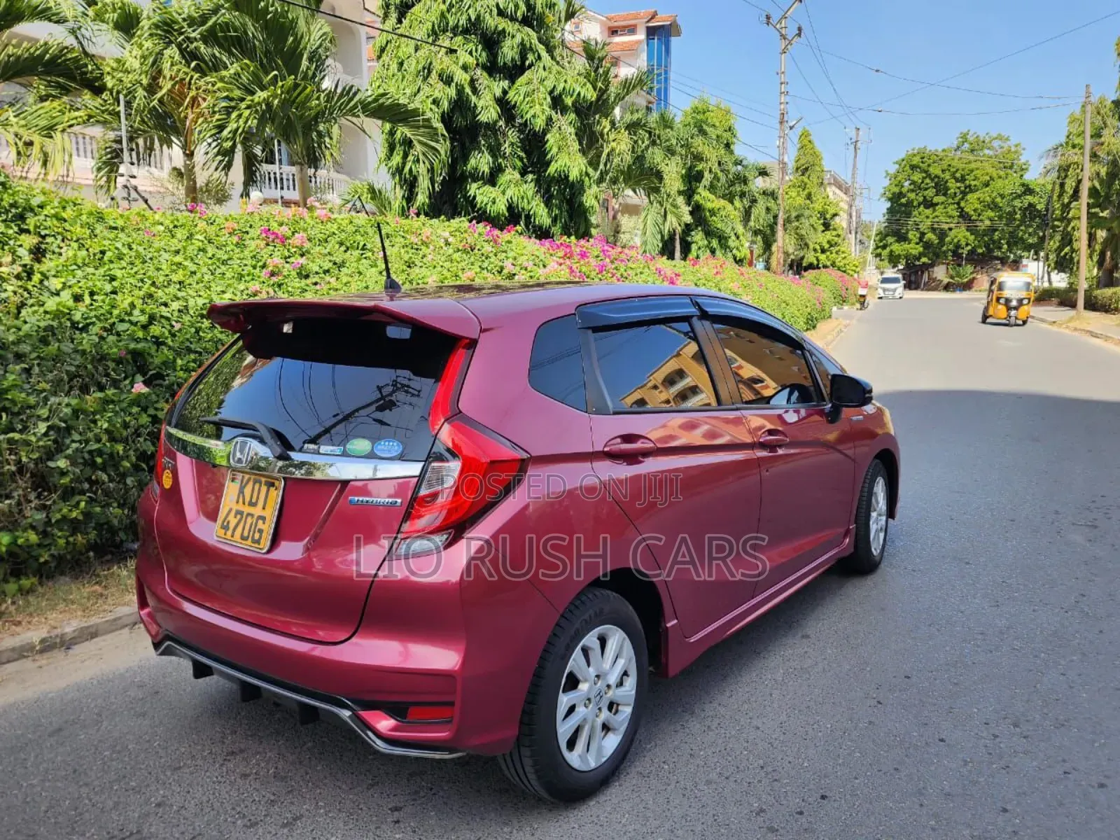 Honda Fit 2018 Red