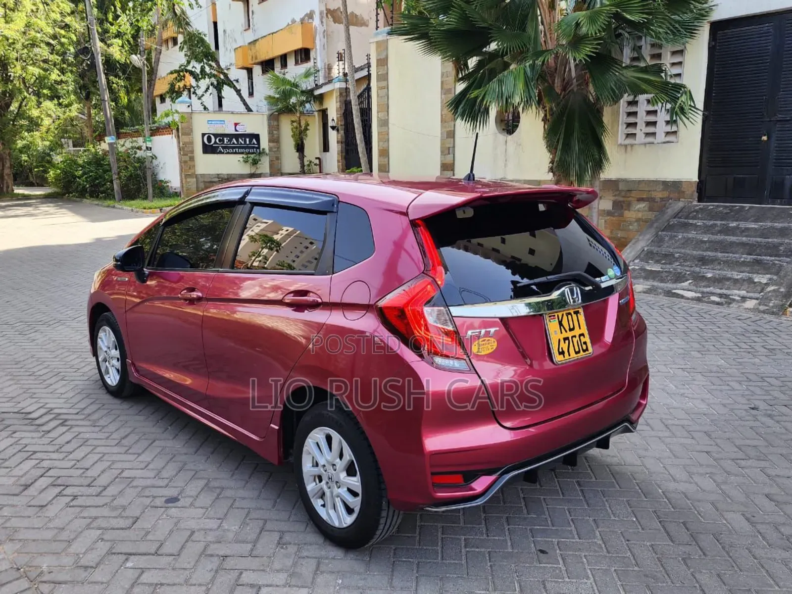 Honda Fit 2018 Red