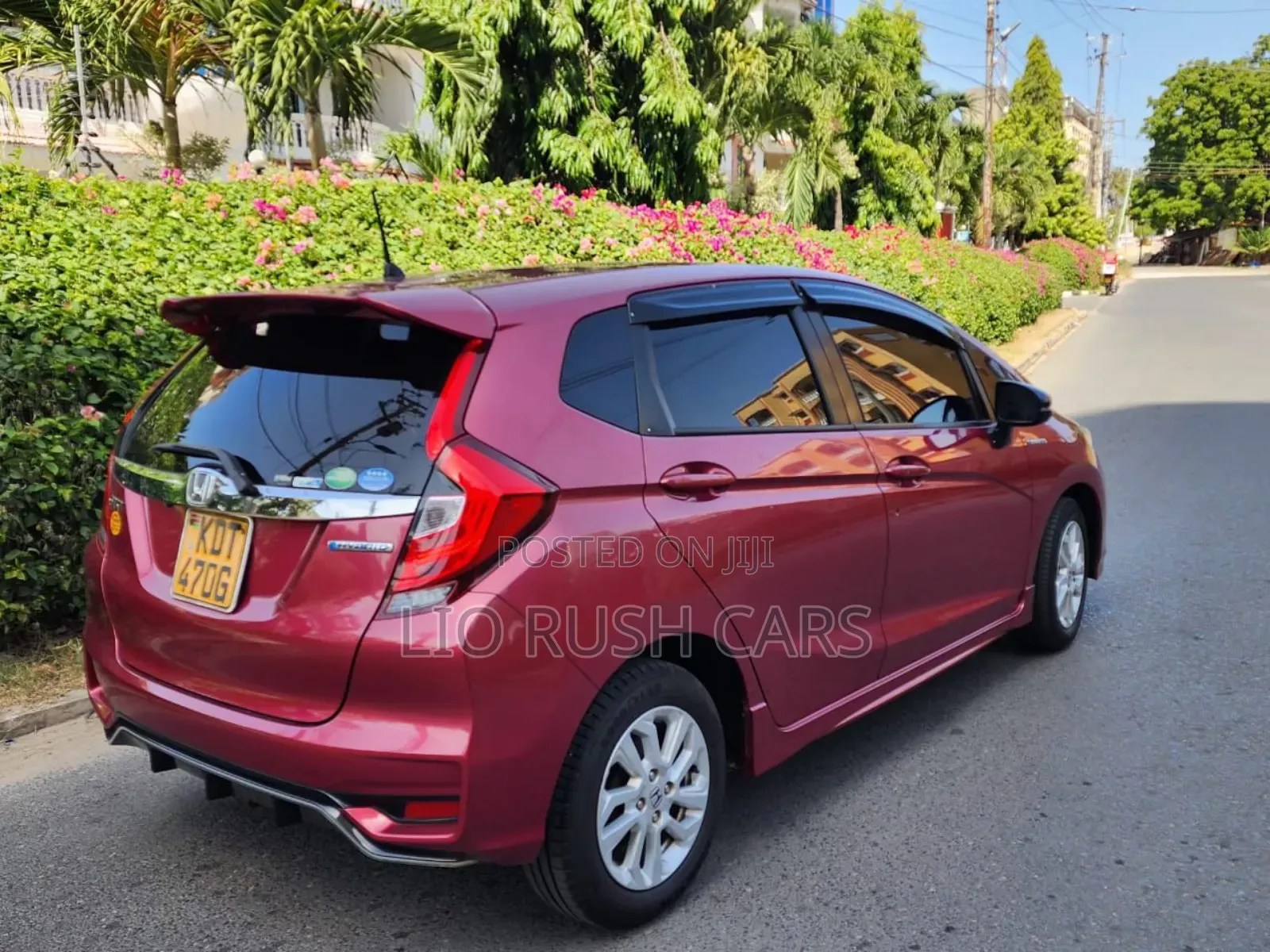 Honda Fit 2018 Red