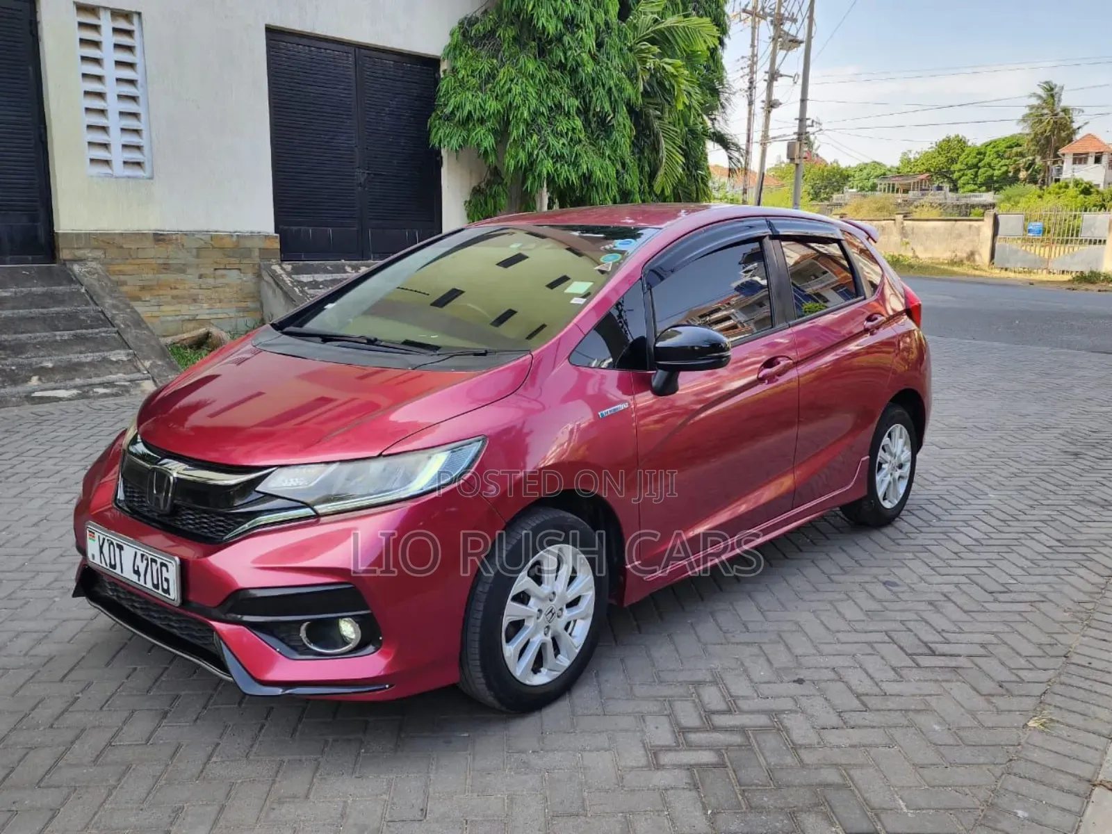 Honda Fit 2018 Red