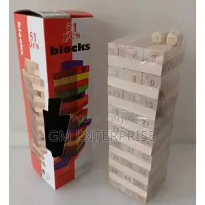 51 Pieces Jenga Game,51 Pieces Jenga Game