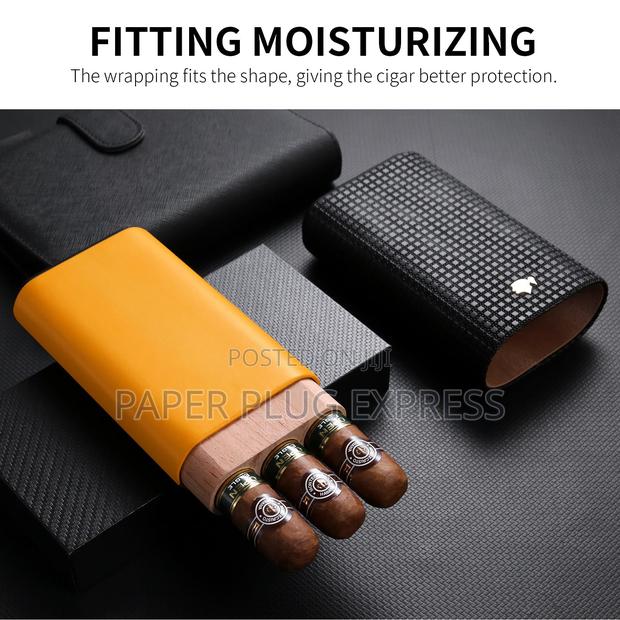 Cohiba Portable 3-Cigars Leather Case