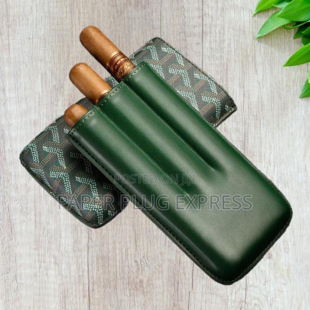 Goyard 3-Cigars Leather Case - thumbnail 6