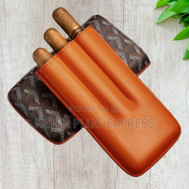 Goyard 3-Cigars Leather Case - thumbnail 7