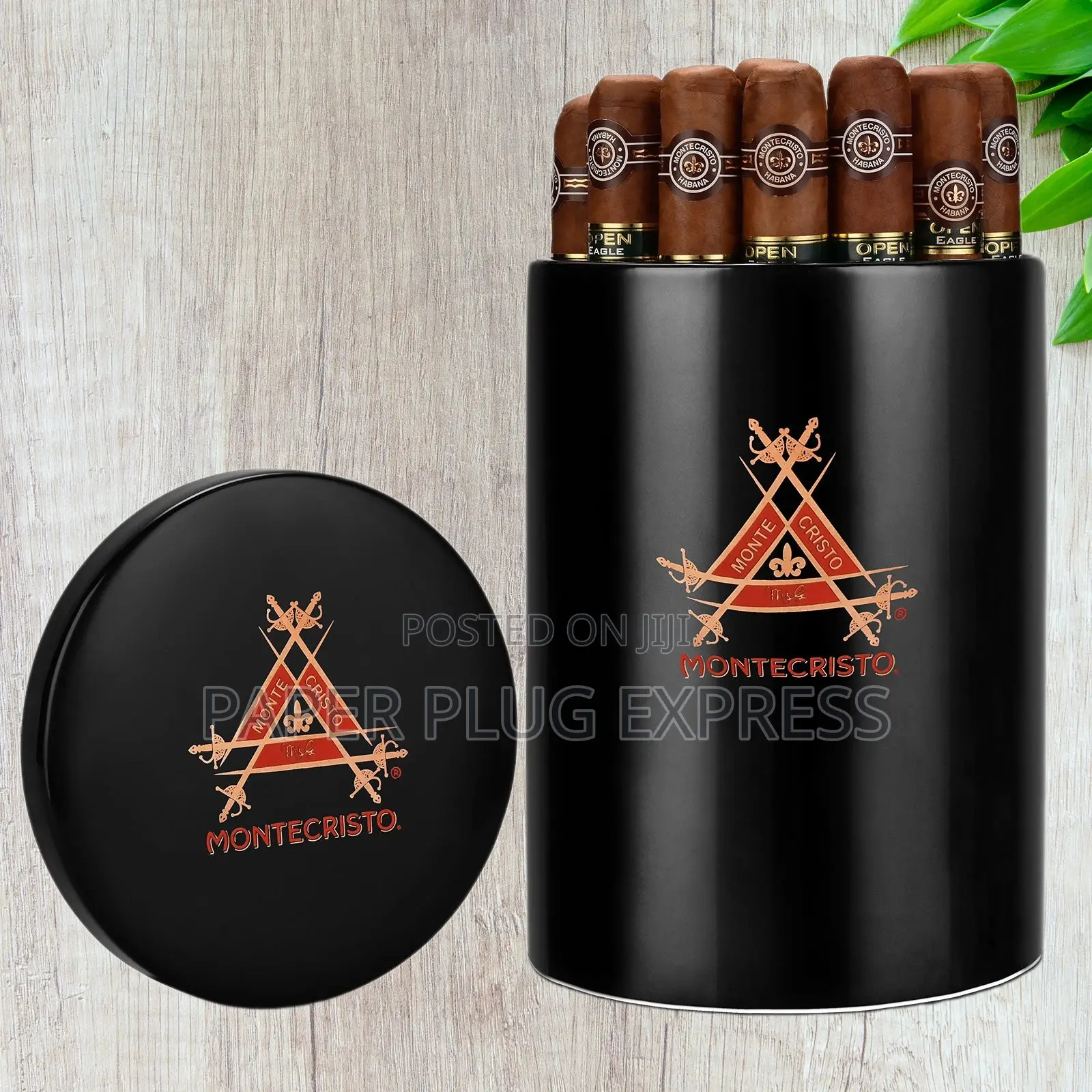 Montecristo Ceramic Storage Humidor Jar - 25 Cigars