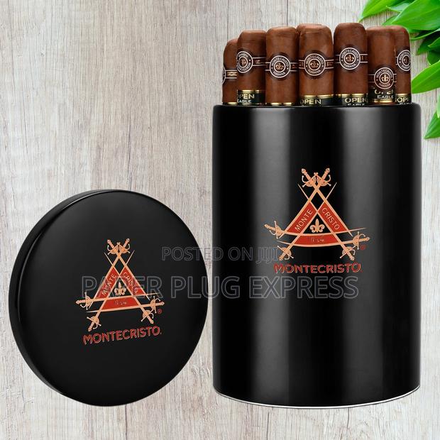 Montecristo Ceramic Storage Humidor Jar - 25 Cigars - thumbnail 7