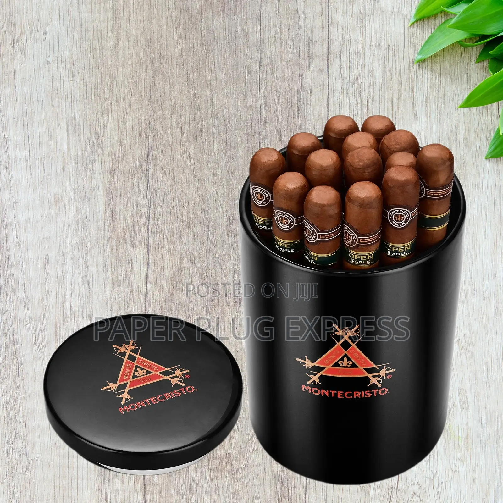 Montecristo Ceramic Storage Humidor Jar - 25 Cigars