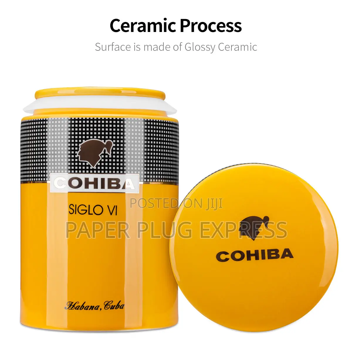 Cohiba Habanos Humidor Jar – 25 Cigars