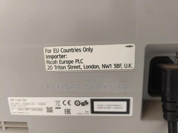 Ricoh Mp C401sp Color Printer – Used - thumbnail 6