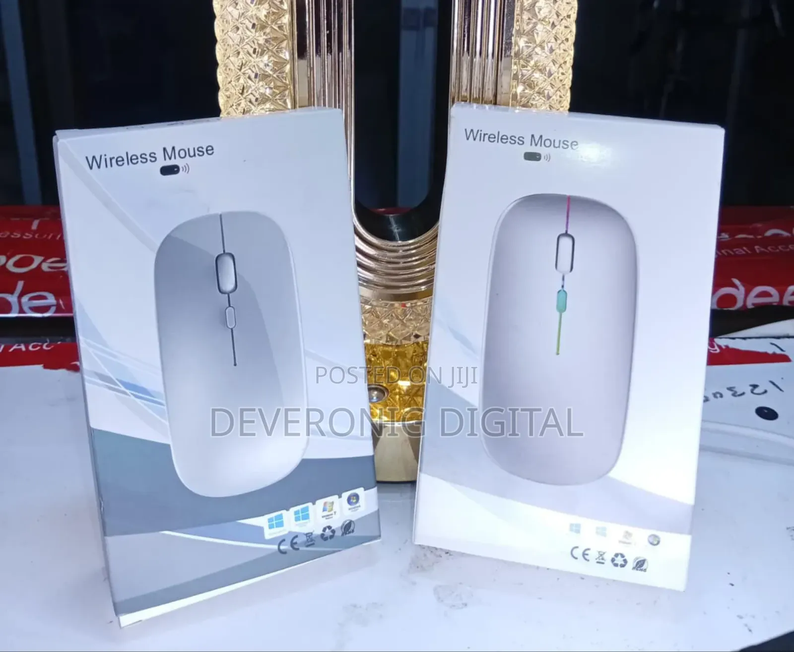 *Wireless Rechargeable Dongle Mouse