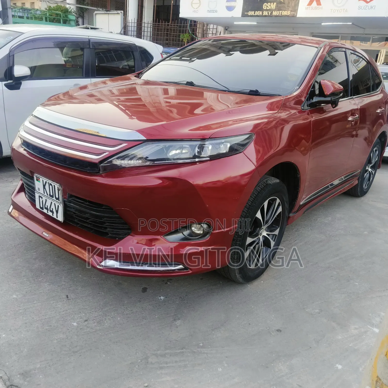 Toyota Harrier 2017 Maroon
