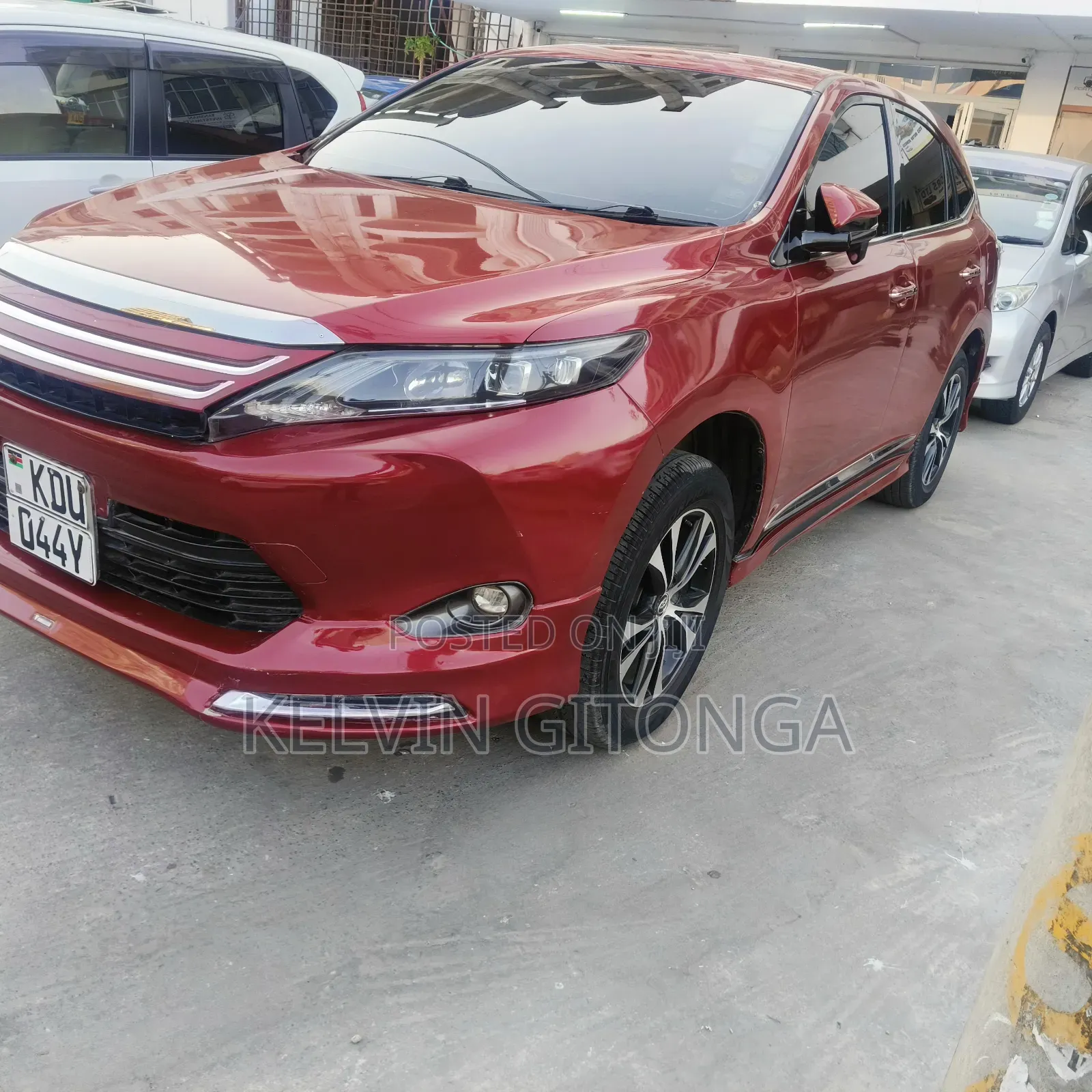 Toyota Harrier 2017 Maroon