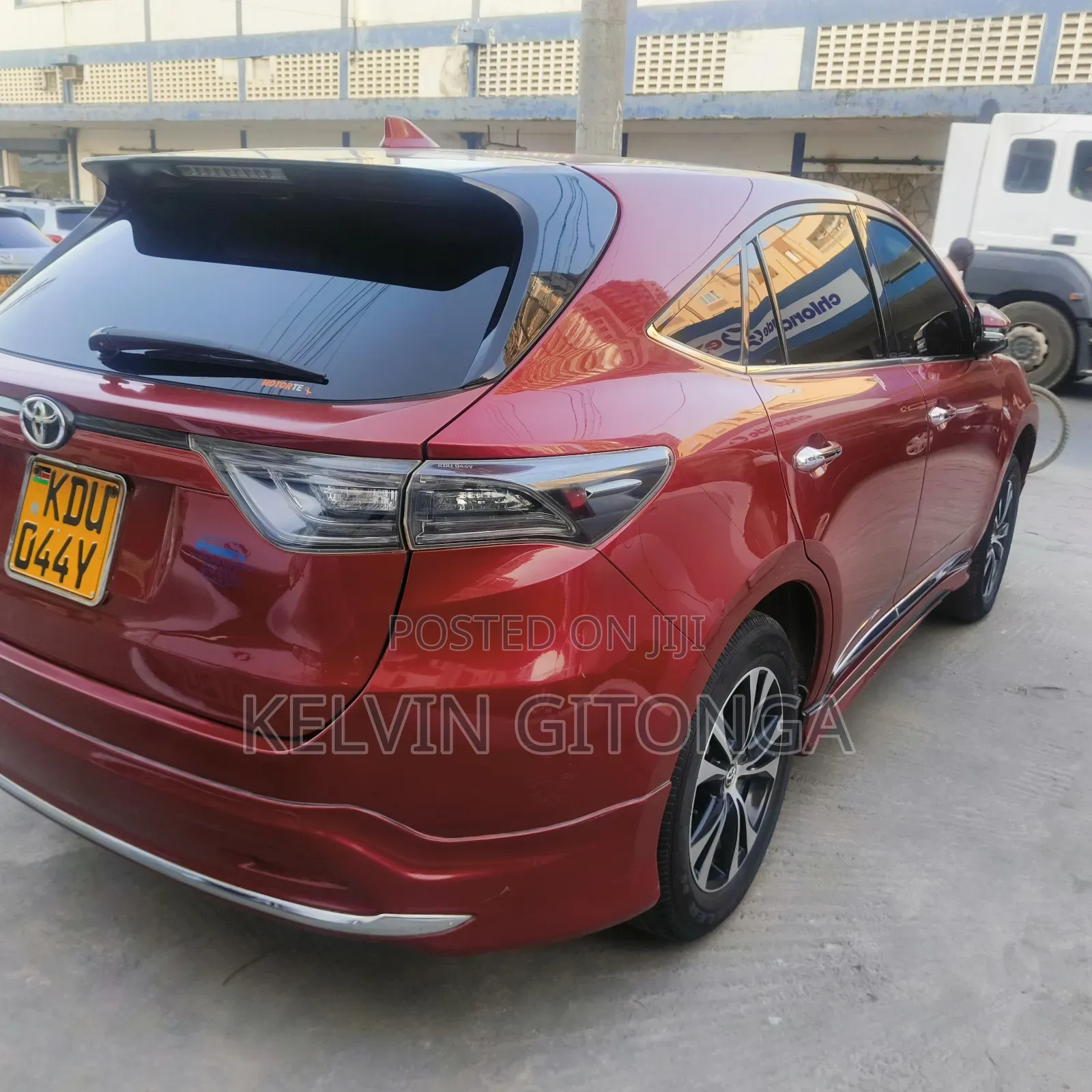 Toyota Harrier 2017 Maroon