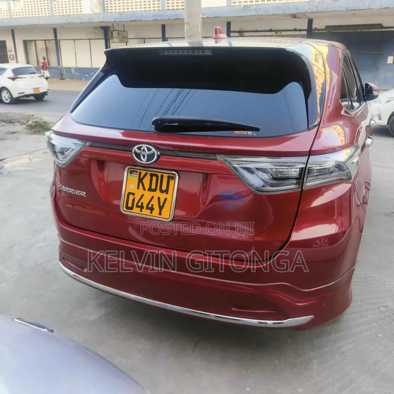 Toyota Harrier 2017 Maroon