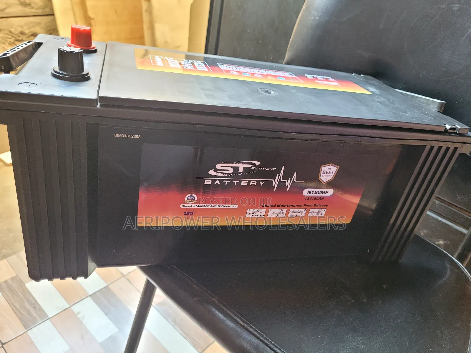 St Power N180/180ah Automotive Battery