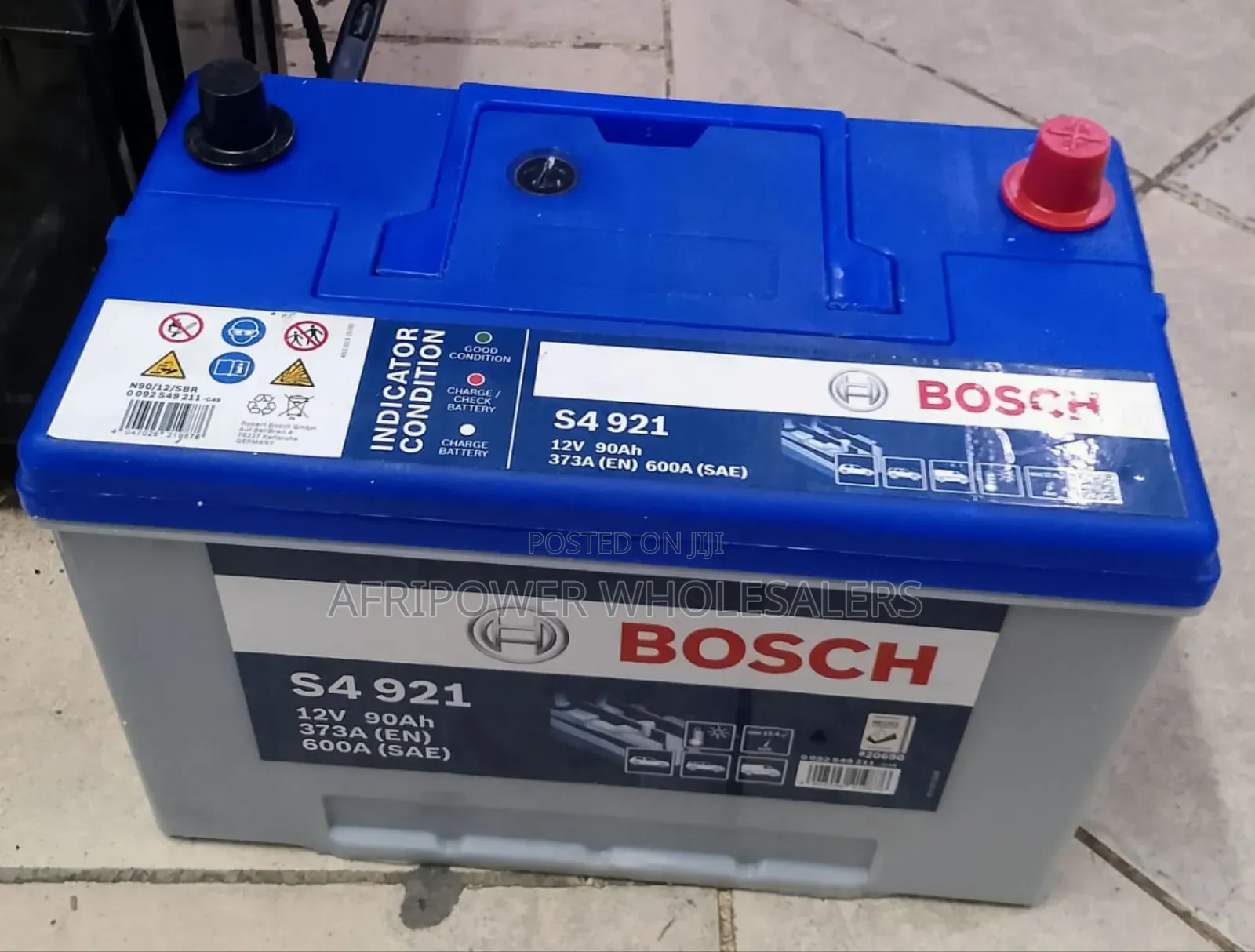 Bosch S4 N90 / 90ah Battery Maintenance Free