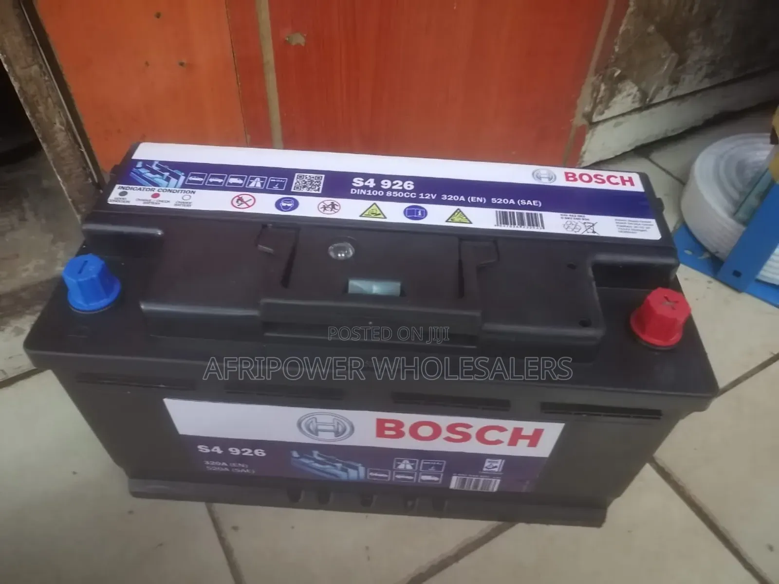 Bosch S4 Din 100 Car Battery Maintenance Free