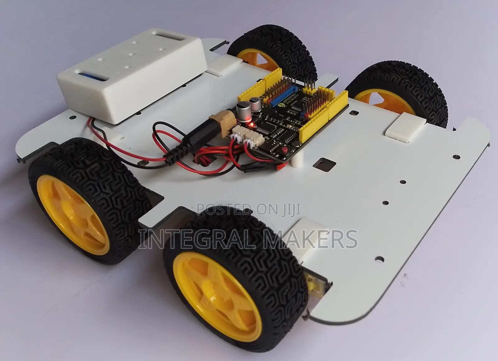 Integral Makers Robot Car Chassis With Uno R3 Motor Plus
