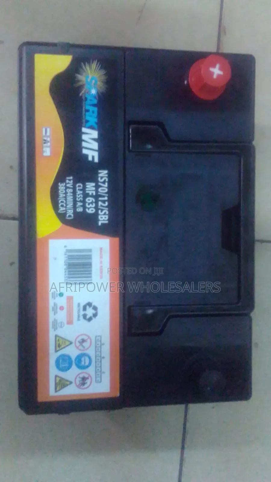 Spark Mf Ns70 Car Battery Maintenance Free