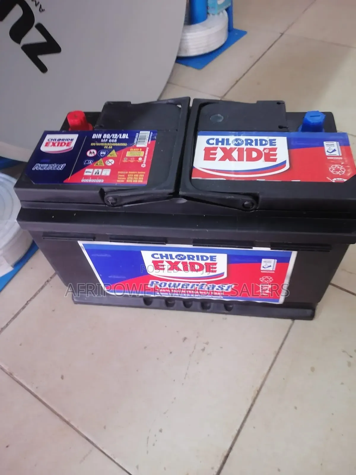 Chloride Exide Din 80 Car Battery