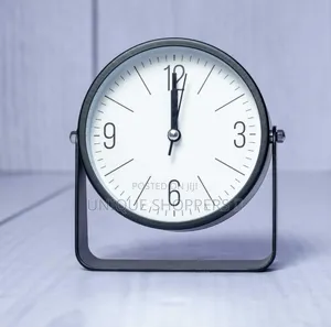 Stand Metallic Table Alarm Clock*