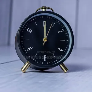 Hook Golden Table Alarm Clock*