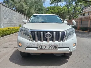 Toyota Land Cruiser Prado 2015 White