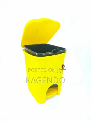 Yellow 18l Pedal Bin – Hospital Clinical