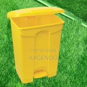 Yellow 30 Litre Pedal Bin – Hospital Clinical